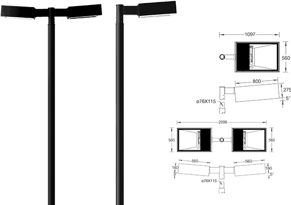 Mustang Large Area Conventional Dwg - Ford Mustang (600x470), Png Download
