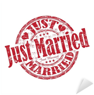 Free Success Rubber Stamp Png - Just Married (400x400), Png Download