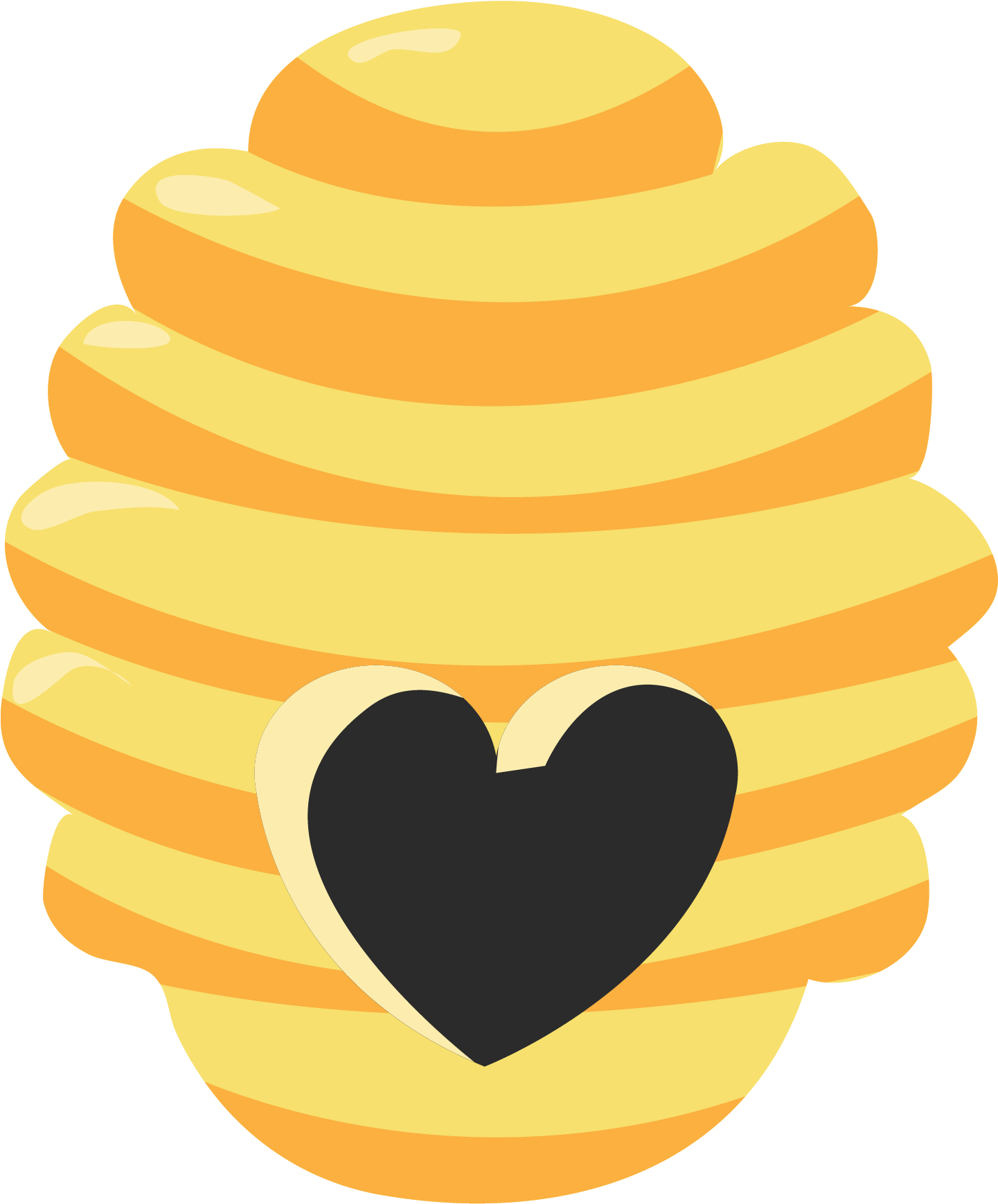 Silhouettes - Bee (1800x1800), Png Download