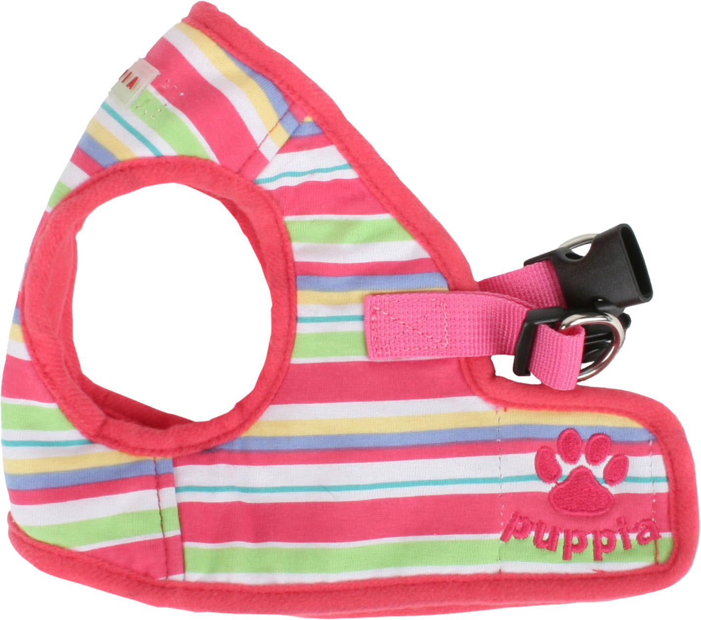 Side-pink - Puppia Harness Soft (1431x1265), Png Download