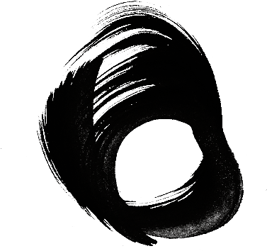 Png Images For These Circle Brush Strokes - Illustration (376x367), Png Download