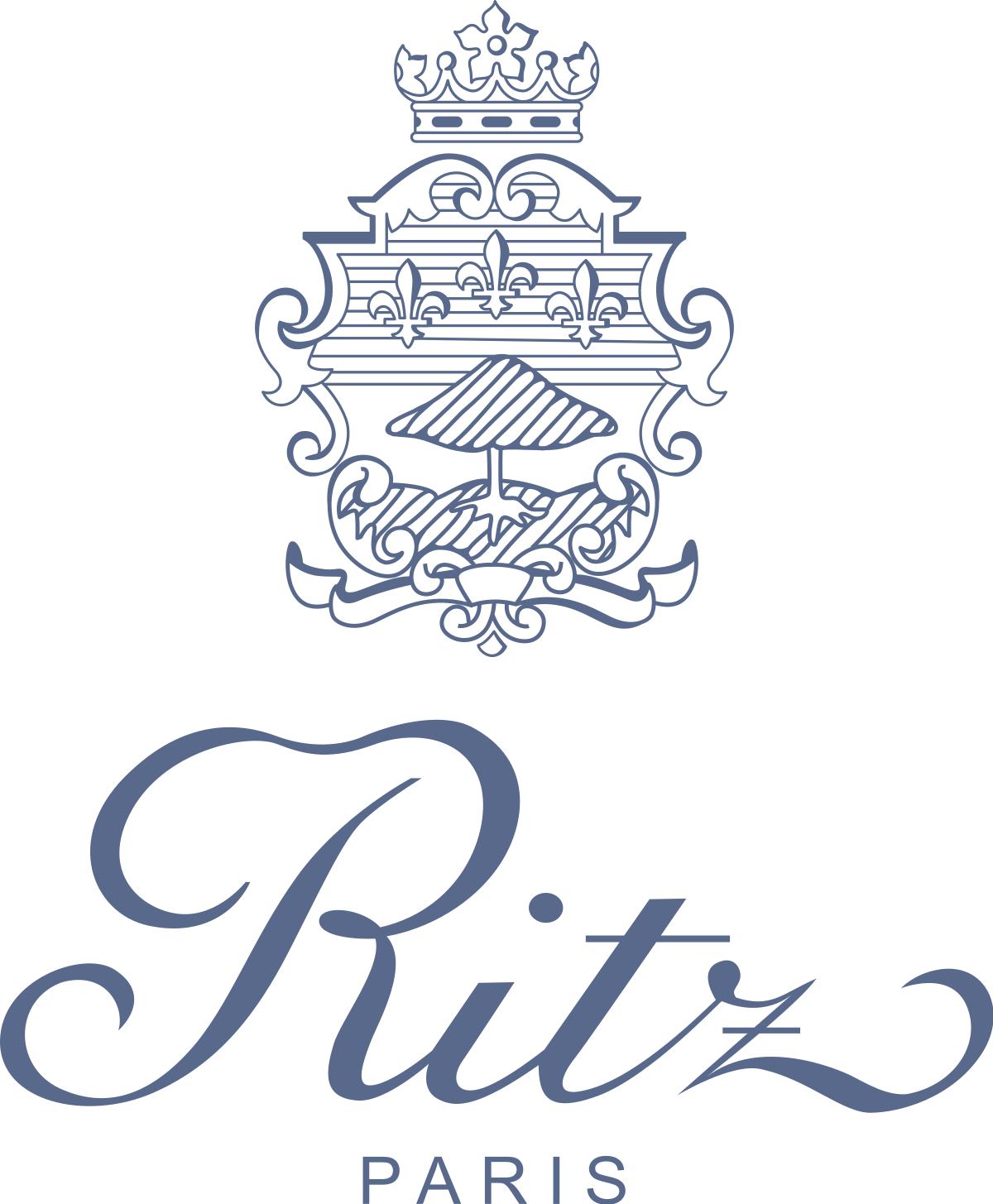 Hotel Ritz Paris Logo (1200x1455), Png Download