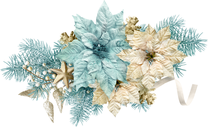 Publicat De Eu Ciresica La - Blauer Winter-tagesdamast Danken Ihnen Grußkarte (860x525), Png Download