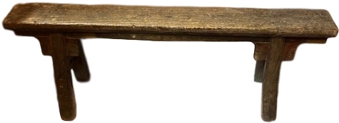 Old Elm Bench - Old Wooden Bench Png (480x360), Png Download