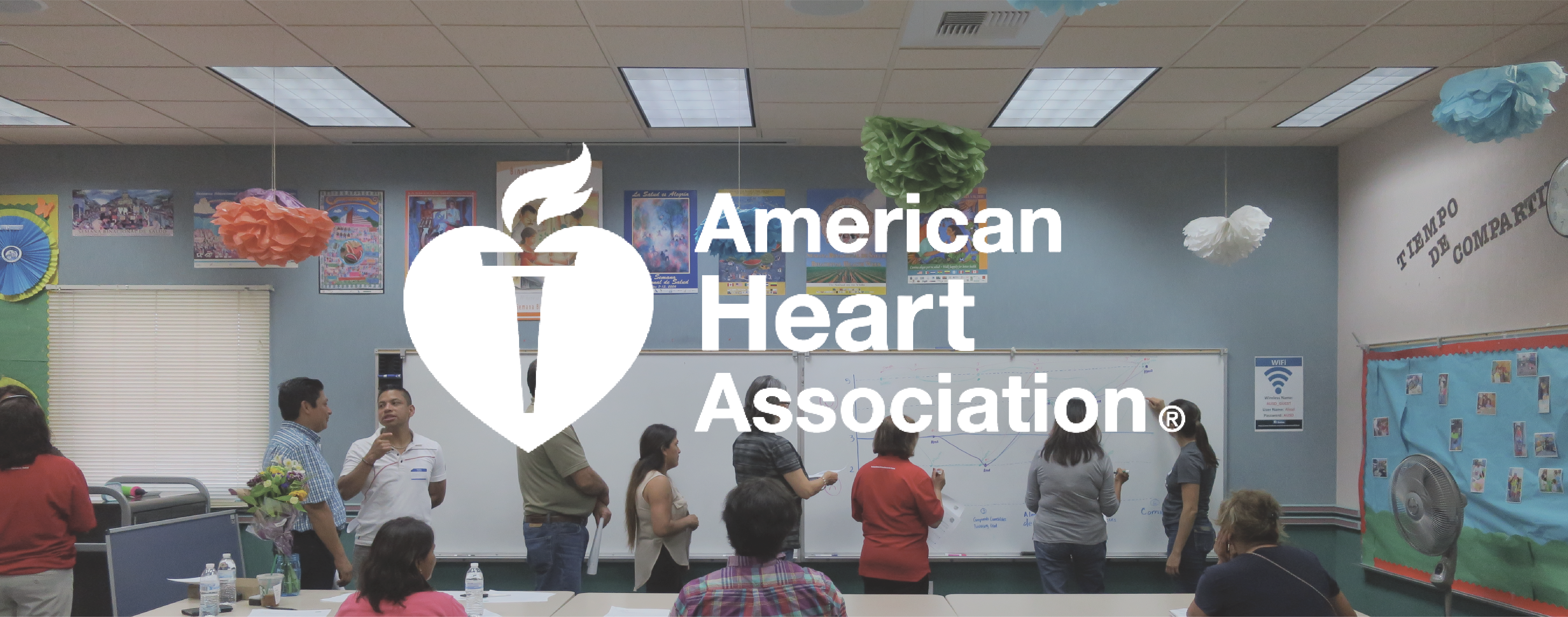 The American Heart Association (6144x2419), Png Download