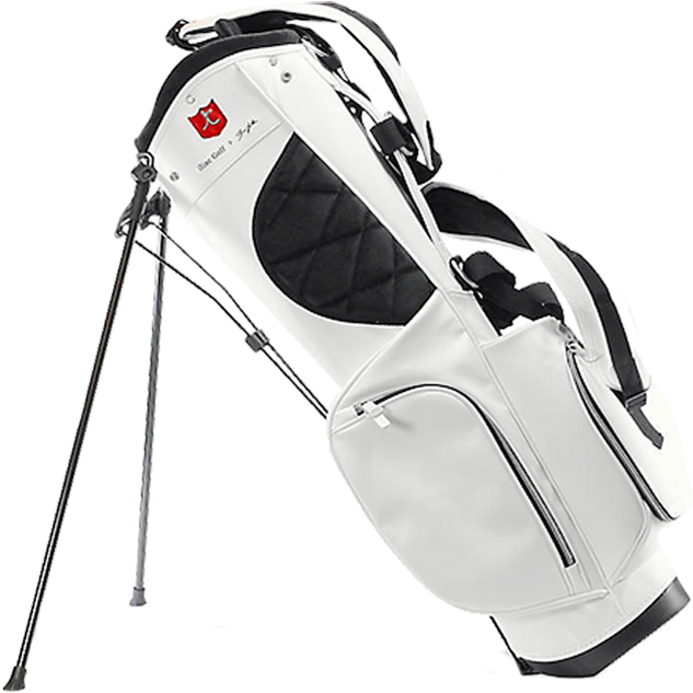 Purist Stand Bag - Stand Bags Golf White (642x1024), Png Download