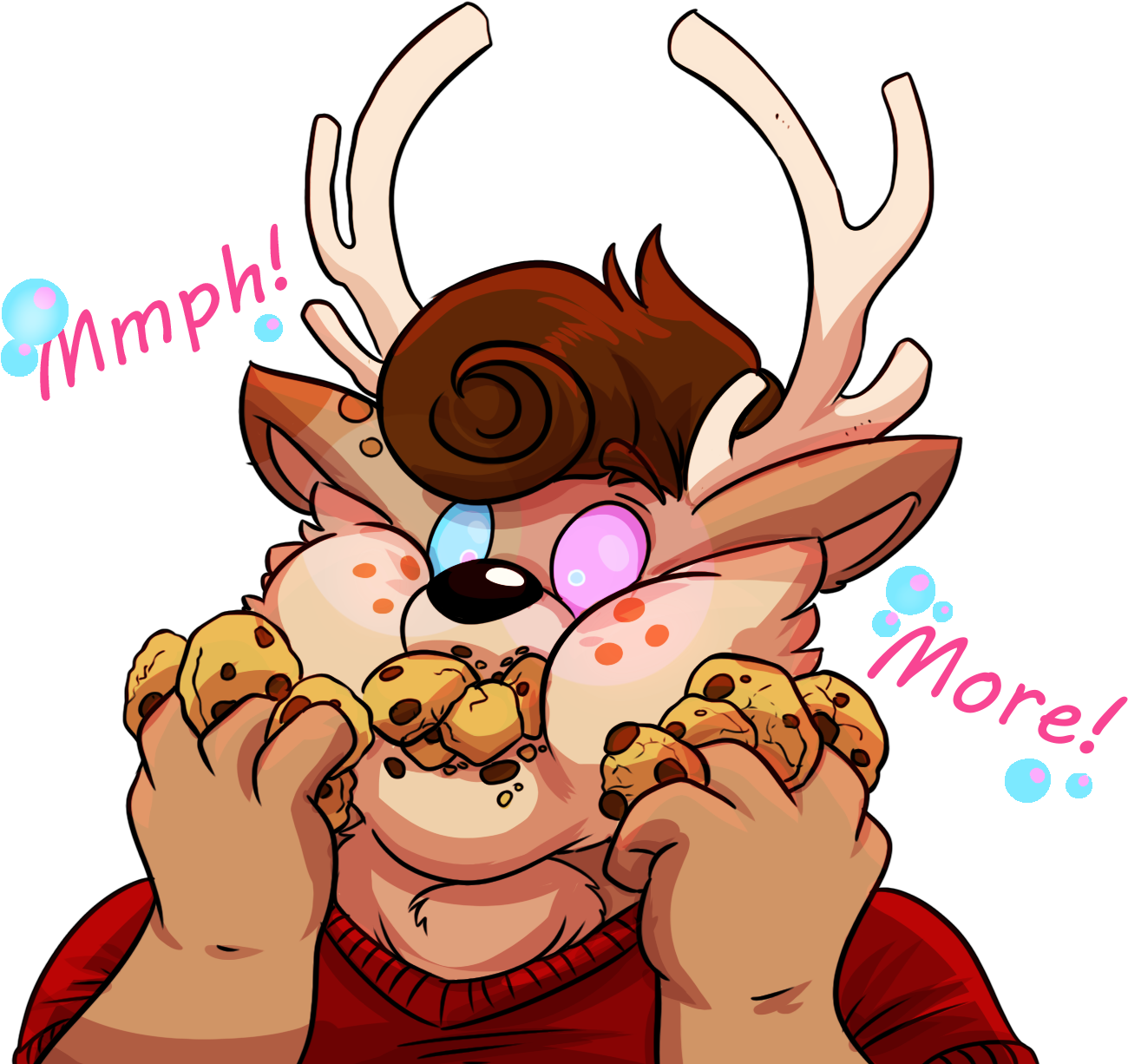 Milk And Cookies - Cartoon (1342x1258), Png Download