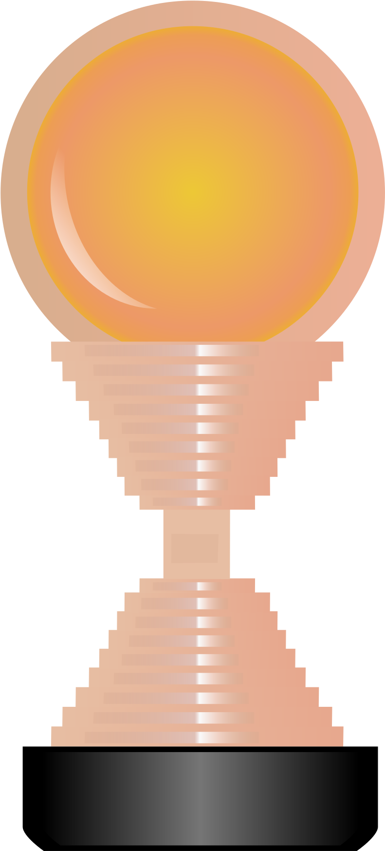 Open - African Champions League Trophy (2000x3039), Png Download