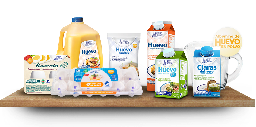 Huevo San Juan Productos (872x476), Png Download