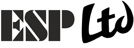 Logo Esp Ltd - Esp Ltd Guitars Logo (600x235), Png Download