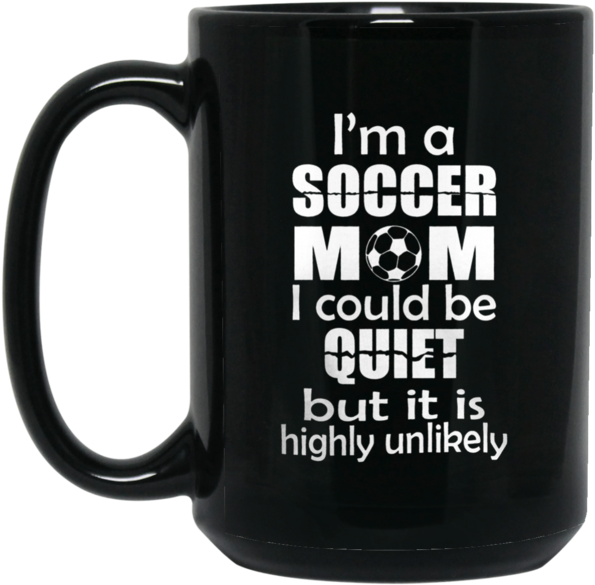 Mother's Day Family Mug I Am A Soccer Mom Coffee Mug - I'm A Baseball Mom T-shirt (600x600), Png Download