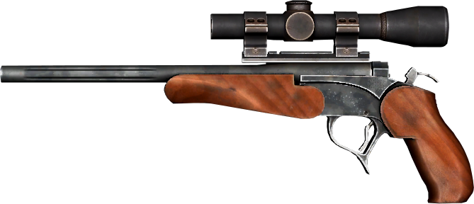 Longhorn - Longhorn Pistol (669x288), Png Download