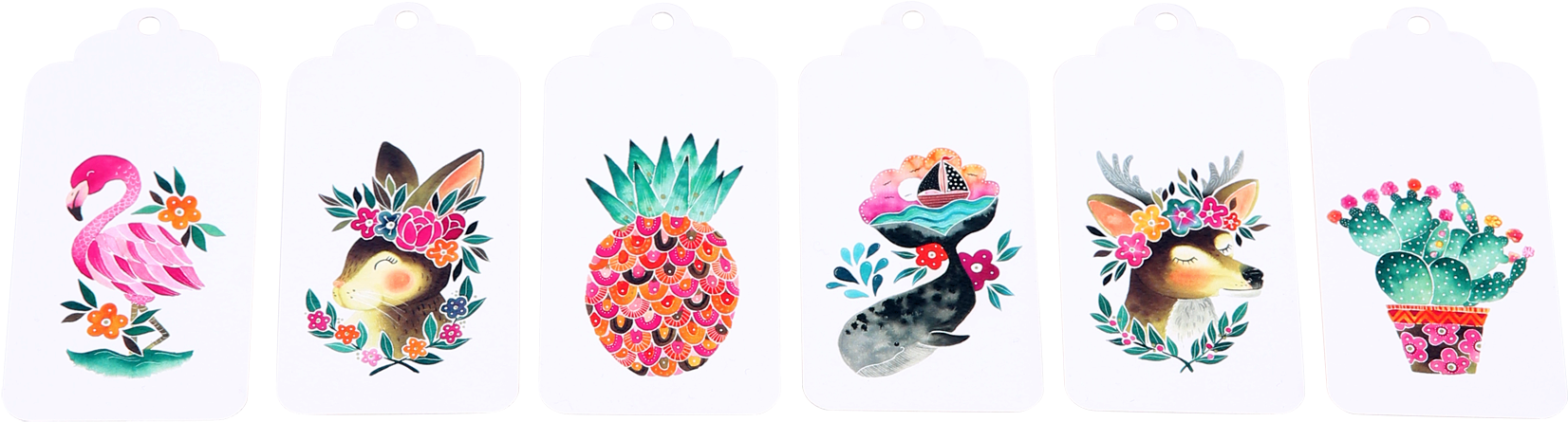 Tattoo Animal Tags - Cartoon (600x600), Png Download