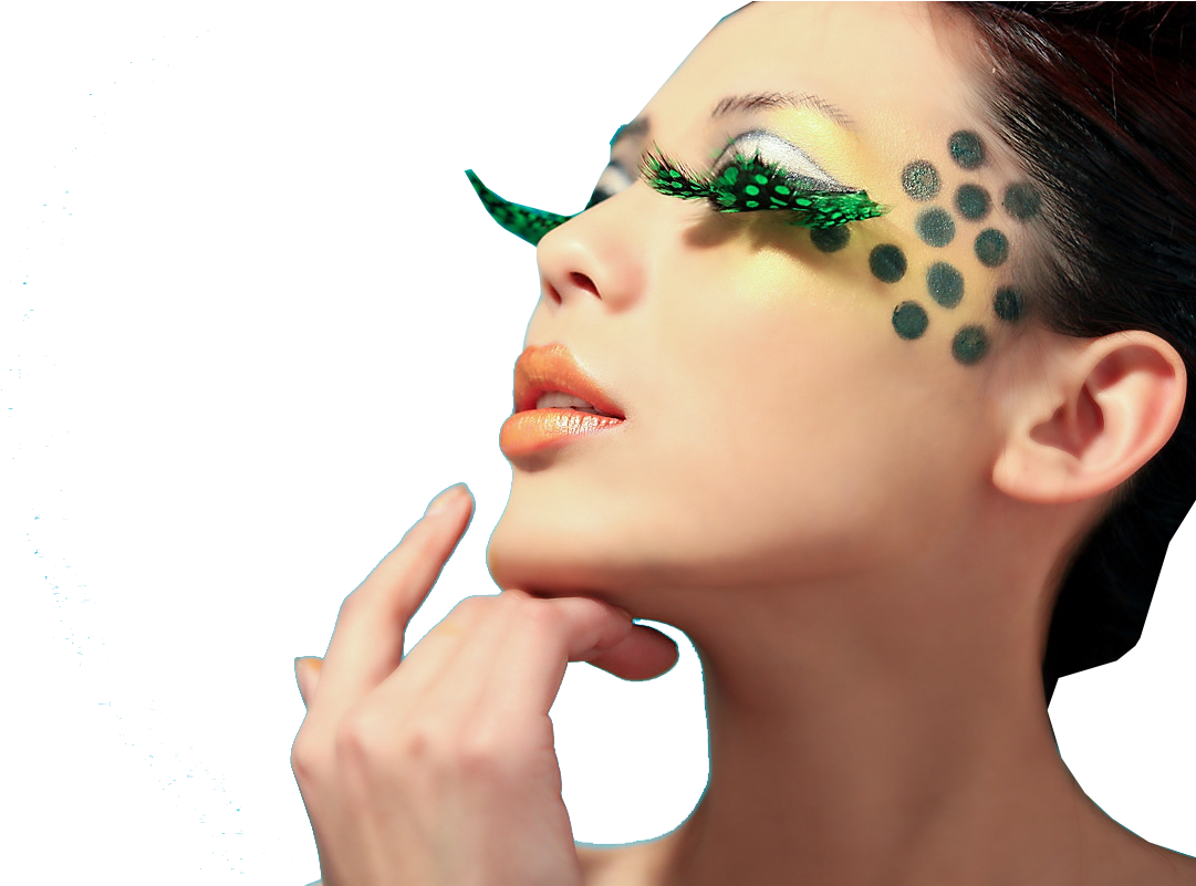 In Terms Of Beauty Products, Best False Eyelashes Are - Model Make Up Png (1280x800), Png Download