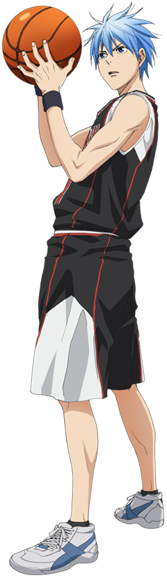 Basketball Of Outline Kuroko - Kuroko's Basketball Magnet Sticker Part 2 Tetsuya Kuroko (240x830), Png Download
