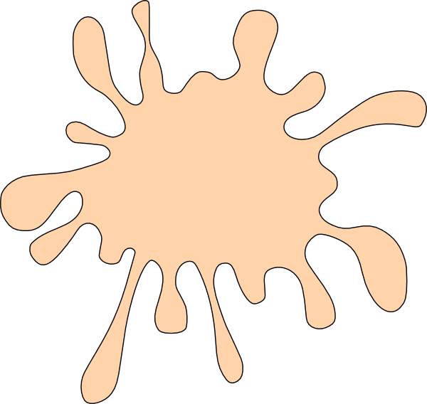 Splatter Cliparts Cliparts And Others Art Inspiration - Clip Art (600x568), Png Download