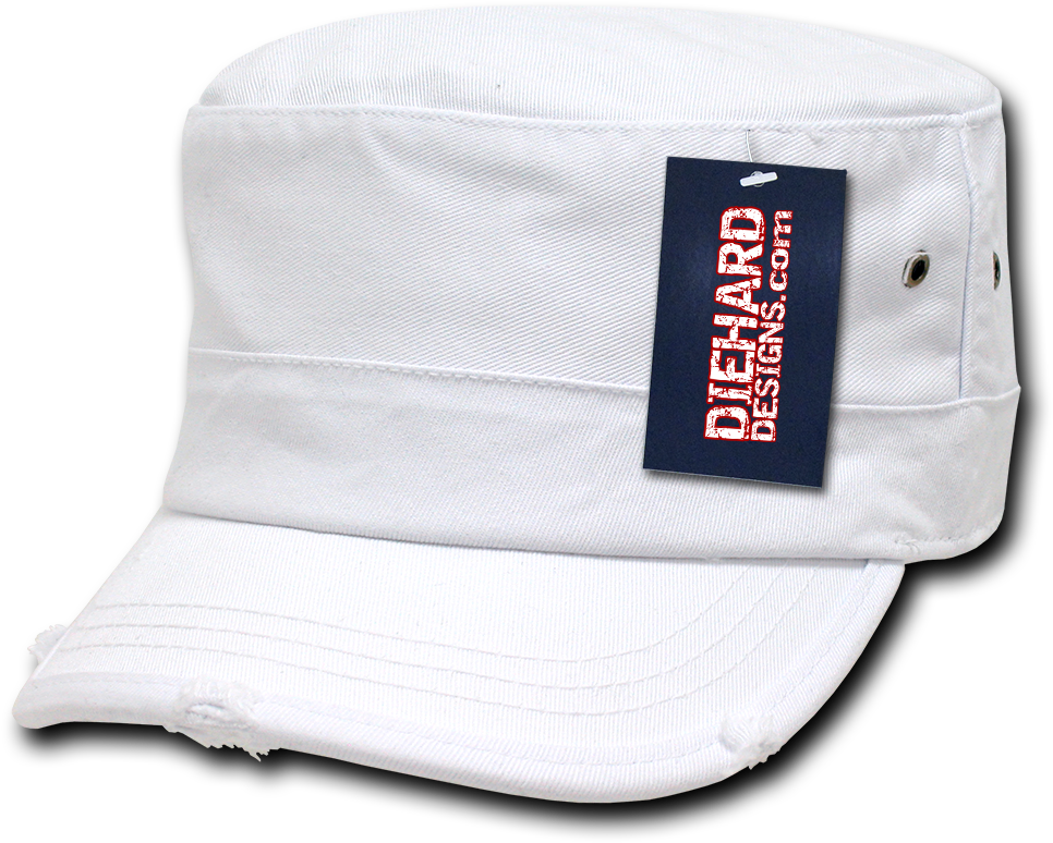 Decky Vintage Gi Baseball Cap - White, Medium (1000x1000), Png Download