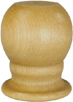 Wooden Ball - Ball Wood Flag Pole (460x368), Png Download