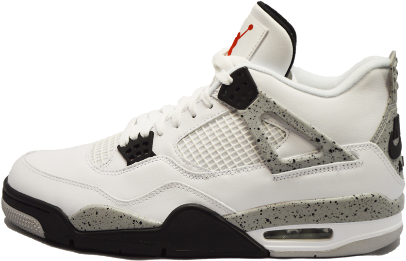 Air Jordan 4 Og "white Cement" - Nike Air Jordan 4 Retro Og (1024x681), Png Download
