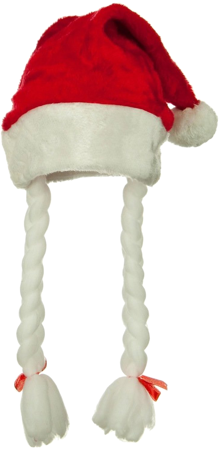 Clique Para Ver Mais Pngs De Natal - Gorro De Natal Rosa Png (804x1500), Png Download