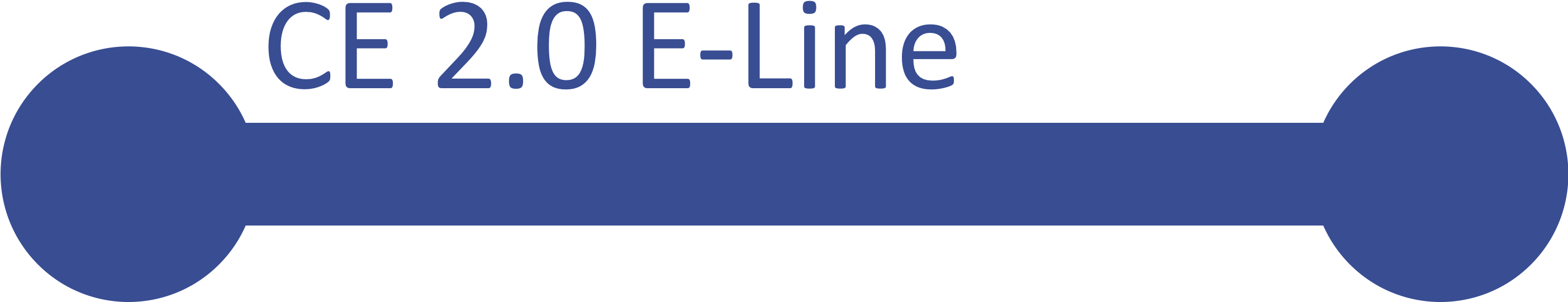 E-line Icon Small (2805x624), Png Download