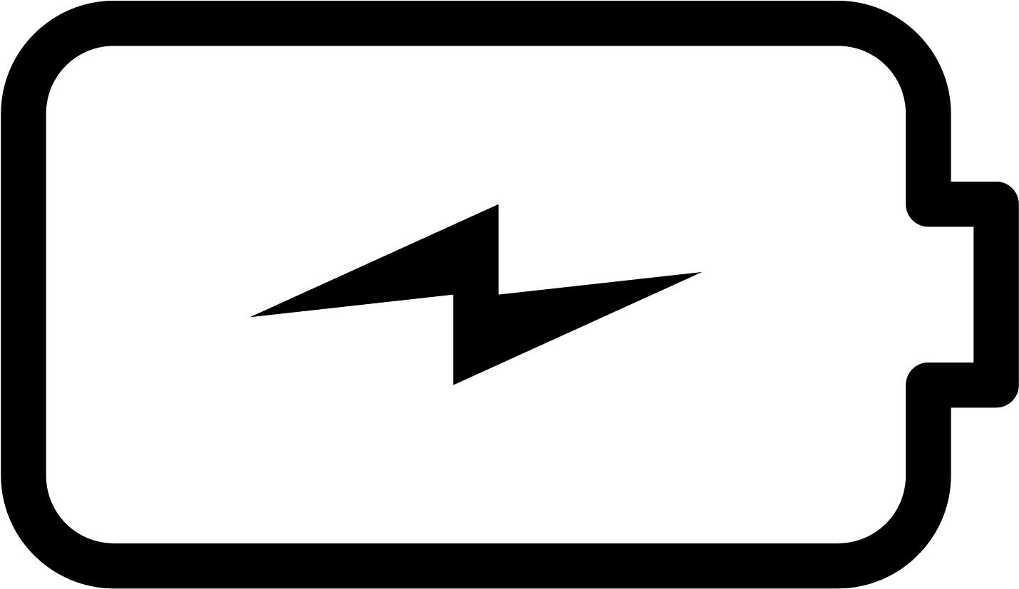 Charging Battery Icon - Charger Icon (1600x1600), Png Download