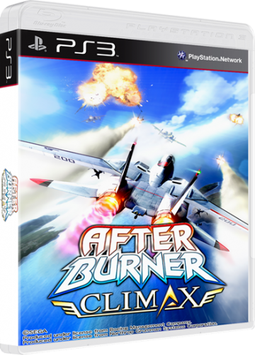 Sony Playstation - After Burner Climax (360x500), Png Download