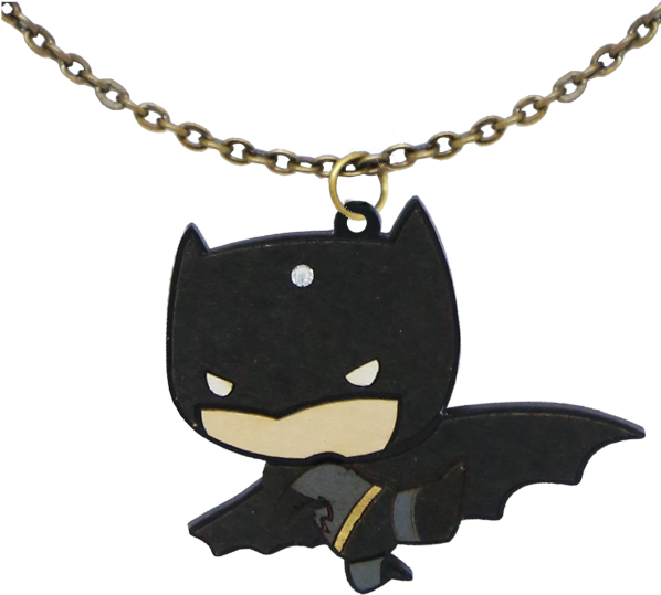 Pendants - Batman - Cushion Cut Halo Diamond Necklace (601x601), Png Download