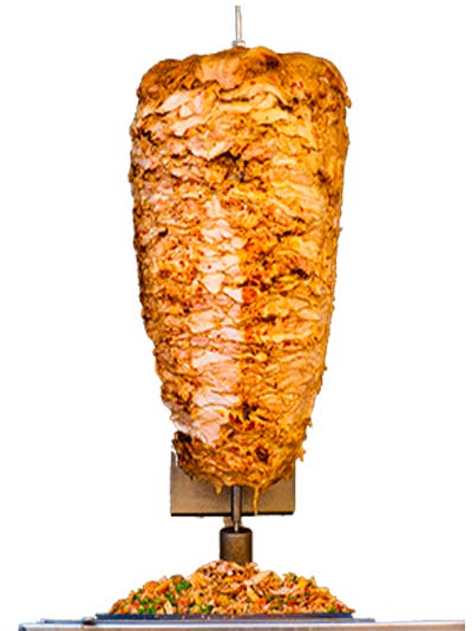 Mexican Chicken Shawarma (708x646), Png Download