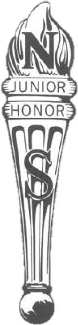 Njhs Logo - National Junior Honor Society Torch (469x866), Png Download