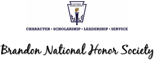 Brandon National Honor Society - National Honor Society (569x213), Png Download
