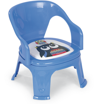Plastic Chair - Sillas De Plastico Para Bebes (359x359), Png Download