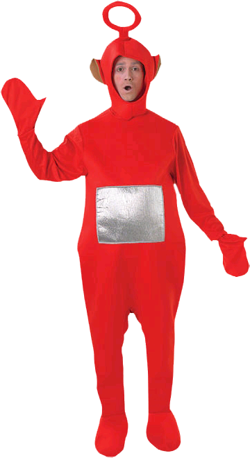 Po Adult Costume - Po Teletubbies Costume (360x660), Png Download