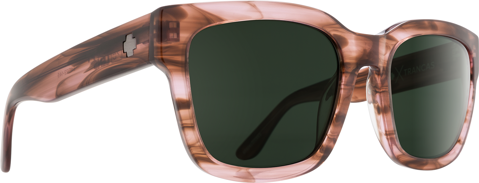 Pink Smoke/happy Gray Green - Spy Optic Trancas Men's Sunglasses - Pink Smoke - Medium/large (2000x1200), Png Download