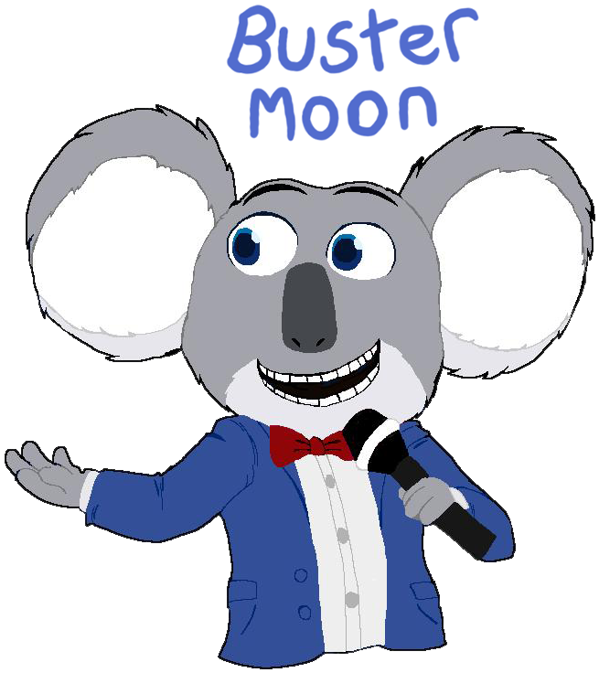 Banner Transparent Download Clip Busters 2017 Movieclips - Cartoon Buster Moon (744x804), Png Download