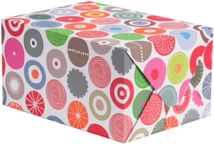Candy Gift Wrap - Gift Wrapping (560x600), Png Download