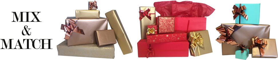 Christmas Wrapping Paper Christmas Gift Wrap - Gift Wrapping (1000x220), Png Download