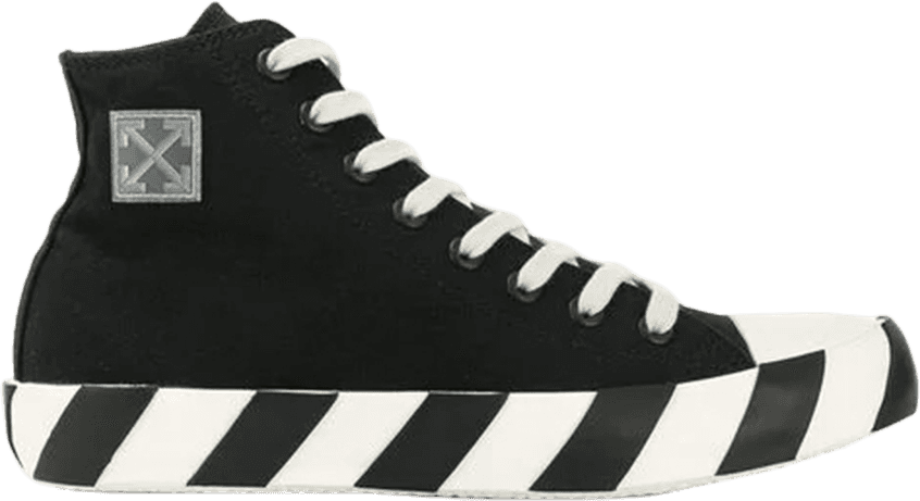 Off-white Stripe High - Sk8 Hi Vans Green Sa (846x461), Png Download