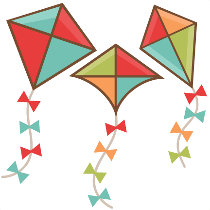 Cute Clipart Borders Clipart Source - Kites Clip Art (432x432), Png Download