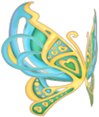 Audition-celestial Blue Wings - Illustration (400x400), Png Download