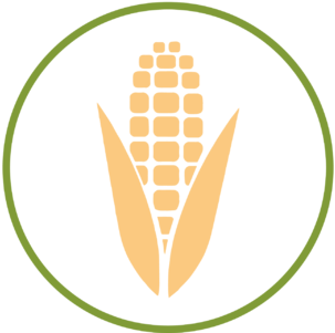 Maíz - Farm Icons White (450x300), Png Download