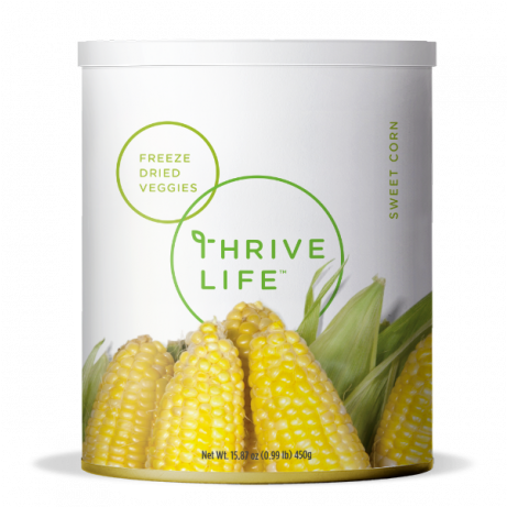 Maíz Dulce Liofilizado - Thrive Life: Freeze-dried Sweet Corn - Pantry Can Size (736x460), Png Download