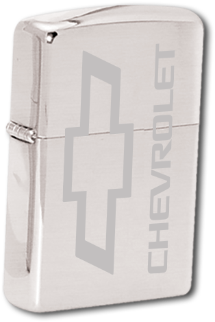 Etched Bowtie Zippo Lighter - Lighter (336x500), Png Download