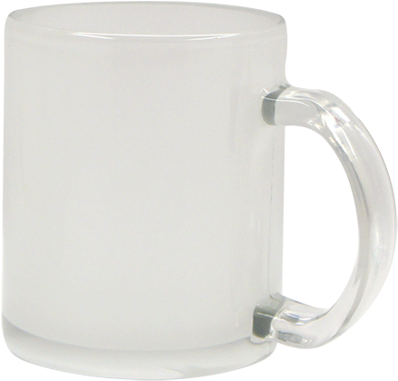 Zoom - Caneca De Vidro Fosco Para Sublimação (500x471), Png Download