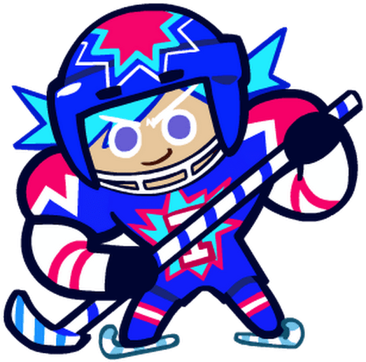 She Is Famous For Her Stubborn Obstacle-destroying - Cookie Run Ice Candy Cookie (530x530), Png Download