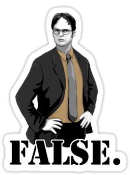 False - $2 - - Shirt (375x360), Png Download