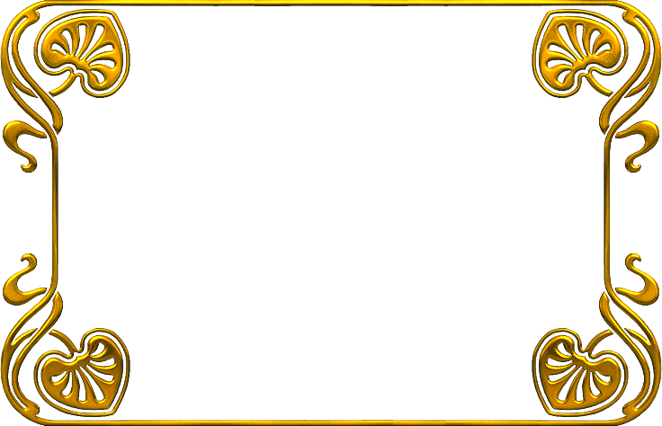 Marcos Para Fotos Dorados - Fondos Dorados Para Tarjetas Png (736x474), Png Download