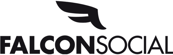 Falcon Social Logo Cphftw - Falcon Social Logo (600x498), Png Download