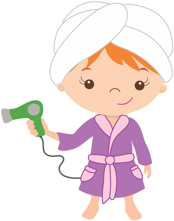 Girls Pamper Parties St Albans - Spa Girl Vector Png (622x800), Png Download