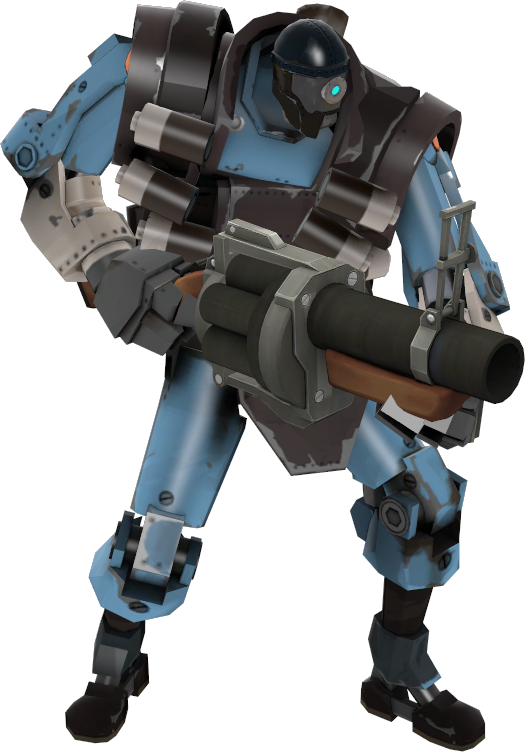 Giant Robot Png - Sir Nukesalot (525x752), Png Download